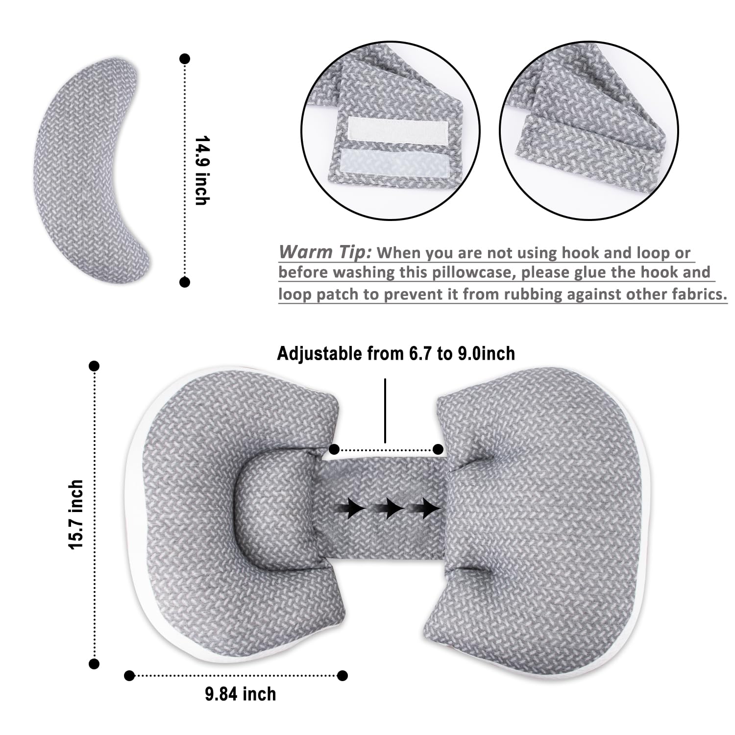 Chilling Home compressed packaging to save space with easy fluff-up restoration
