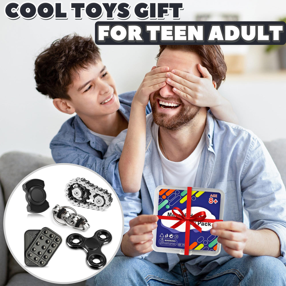 Chilvil fidget set on office desk illustrating discreet focus and stress management
