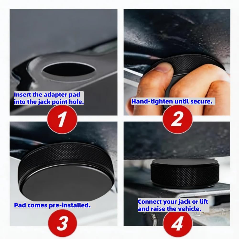 Chirano jack pad with included storage bag keeping adapters organized and ready