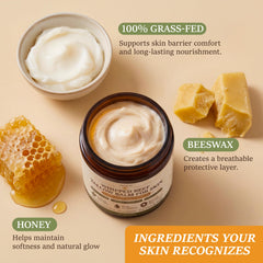 ChiroLife whipped balm texture close-up demonstrating quick absorption