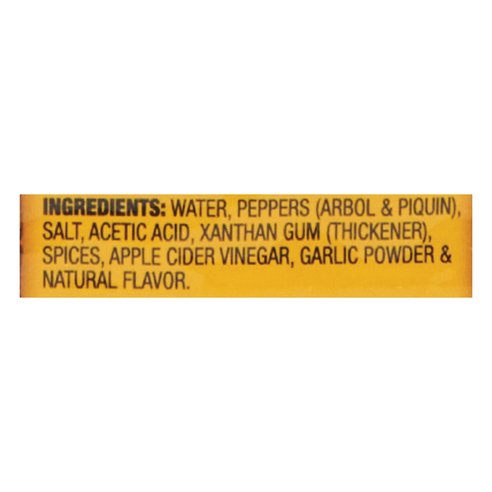 Cholula nutrition and label detail showing ingredient transparency and product info