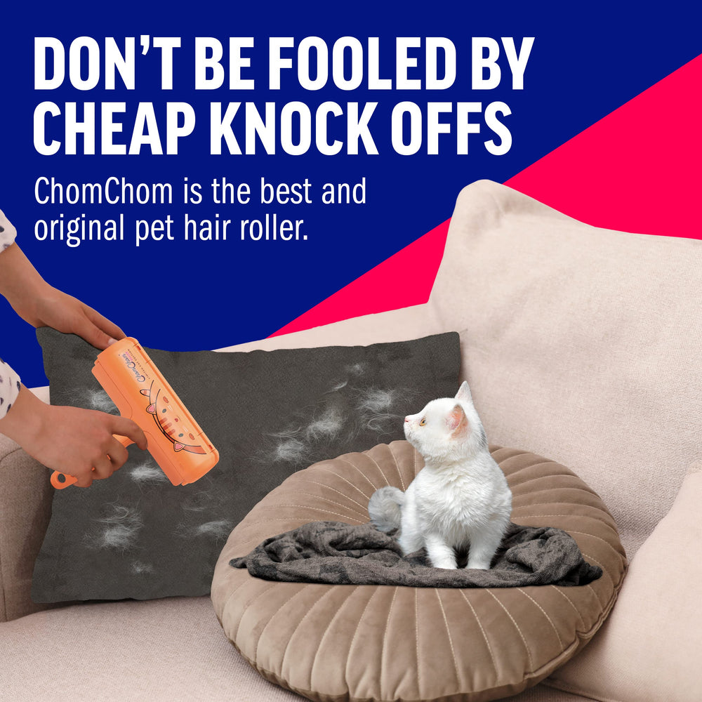 ChomChom Roller in a living room setting for tidy pet-friendly homes