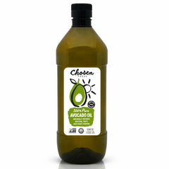 Chosen Foods front bottle view showing clean label and volume benefits
