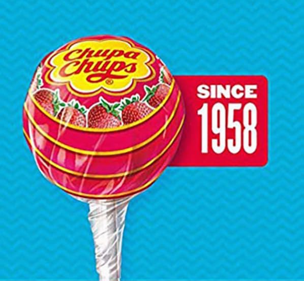 Chupa Chups cola lollipop close-up highlighting bold soda-inspired flavor