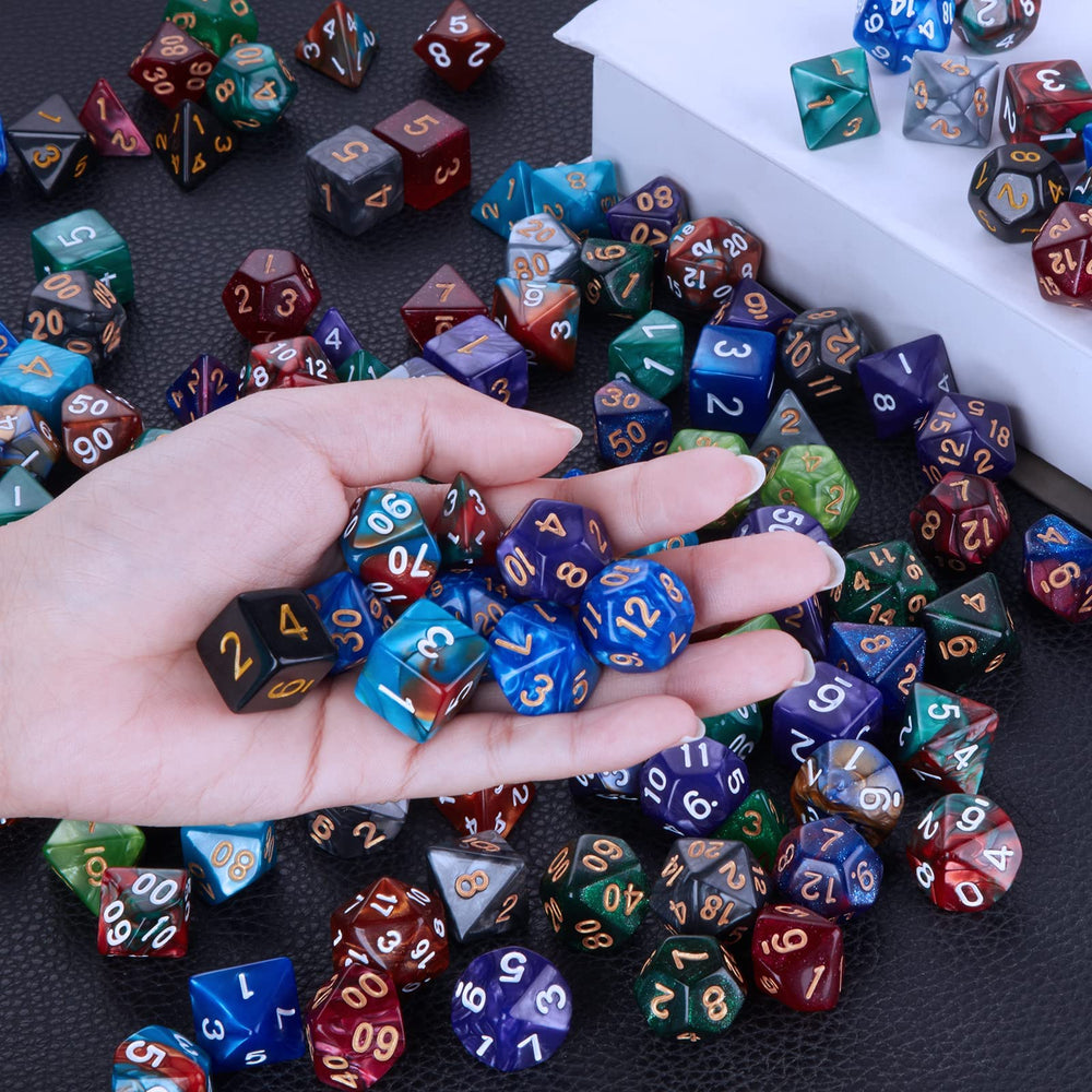 CiaraQ dice on gaming table during session conveying vibrant looks and roleplay energy