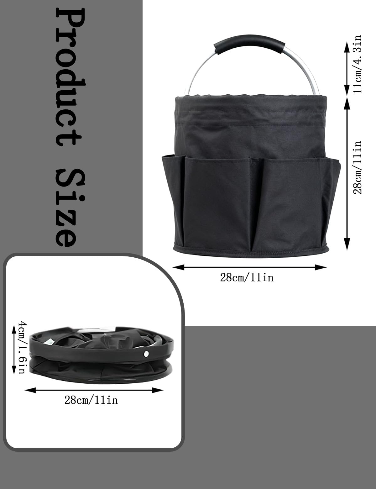 CIHTL top-open wide mouth showing full 17L capacity for quick access