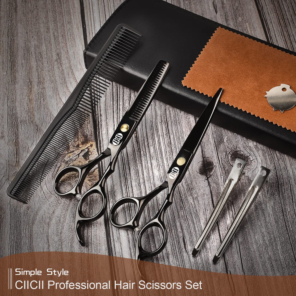 CIICII comb and clips accessories organized to speed up sectioning and cuts