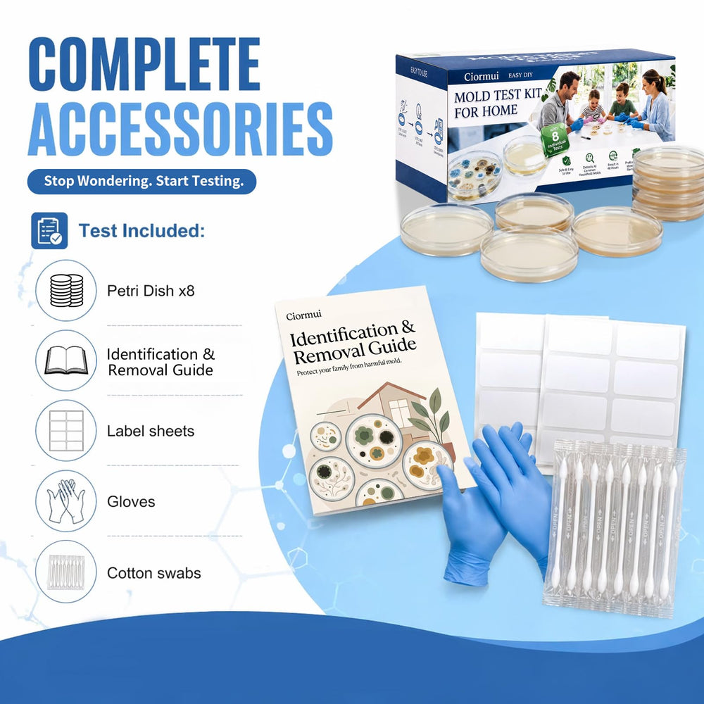 Ciormui size and contents laid out for easy inventory and planning