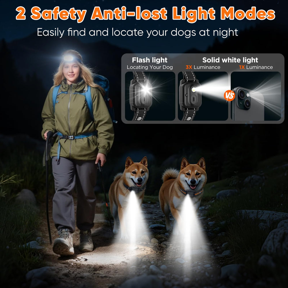 CIUZL receiver LED light on at night improving visibility and safe nighttime use