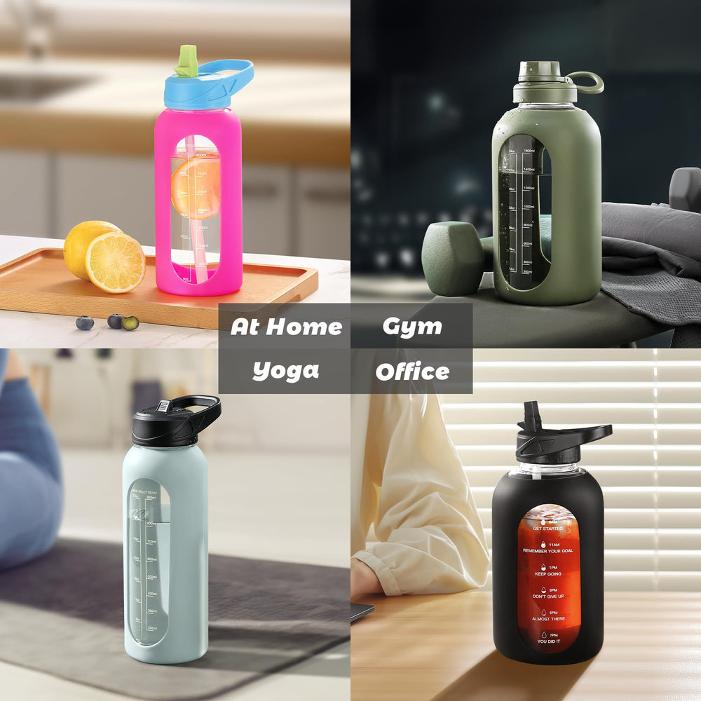 CIVAGO bottle held in hand to show scale and large-capacity convenience