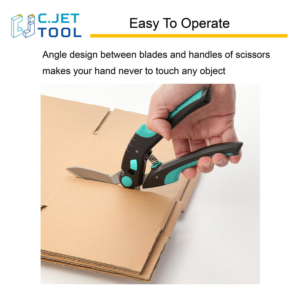 C.JET TOOL flat-bottom blade parallel to floor protecting subfloor surfaces