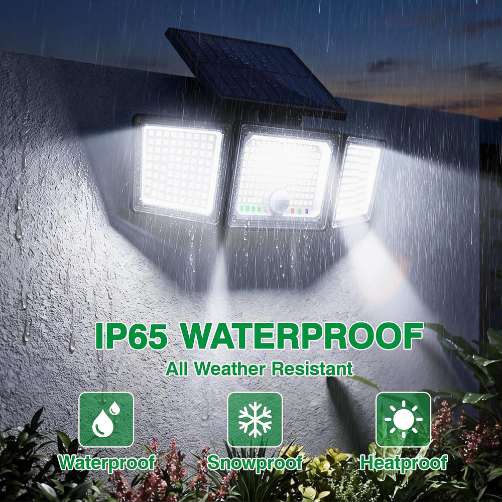 CLAONER illuminating driveway at night for enhanced visibility and safety