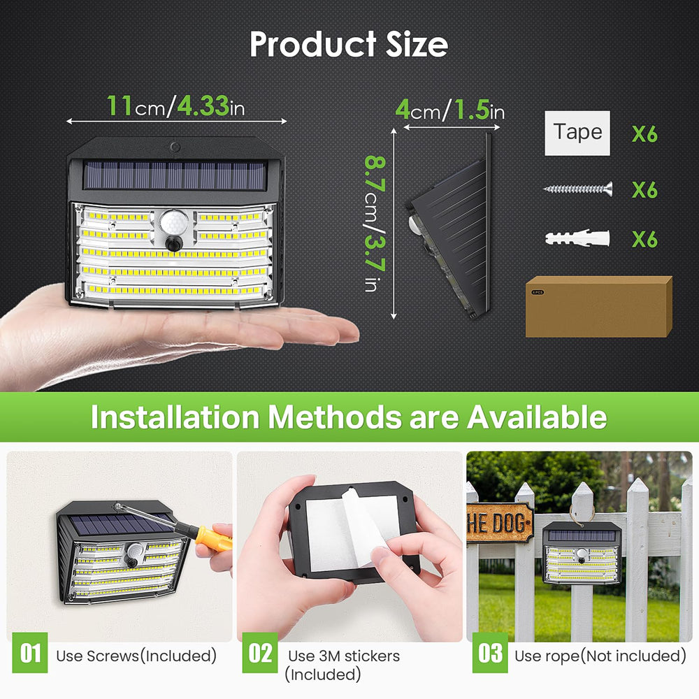 CLAONER PIR motion sensor detail on unit, enables quick detection of movement