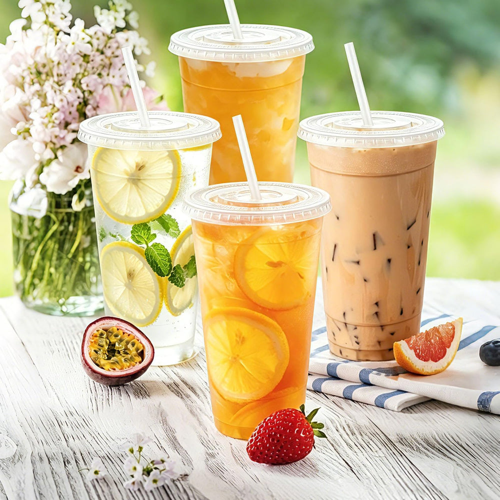 Clawsoff stacked cups demonstrating compact storage and space saving
