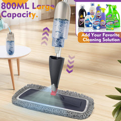 CLDREAM 800ml refillable bottle closeup highlighting long cleaning capacity