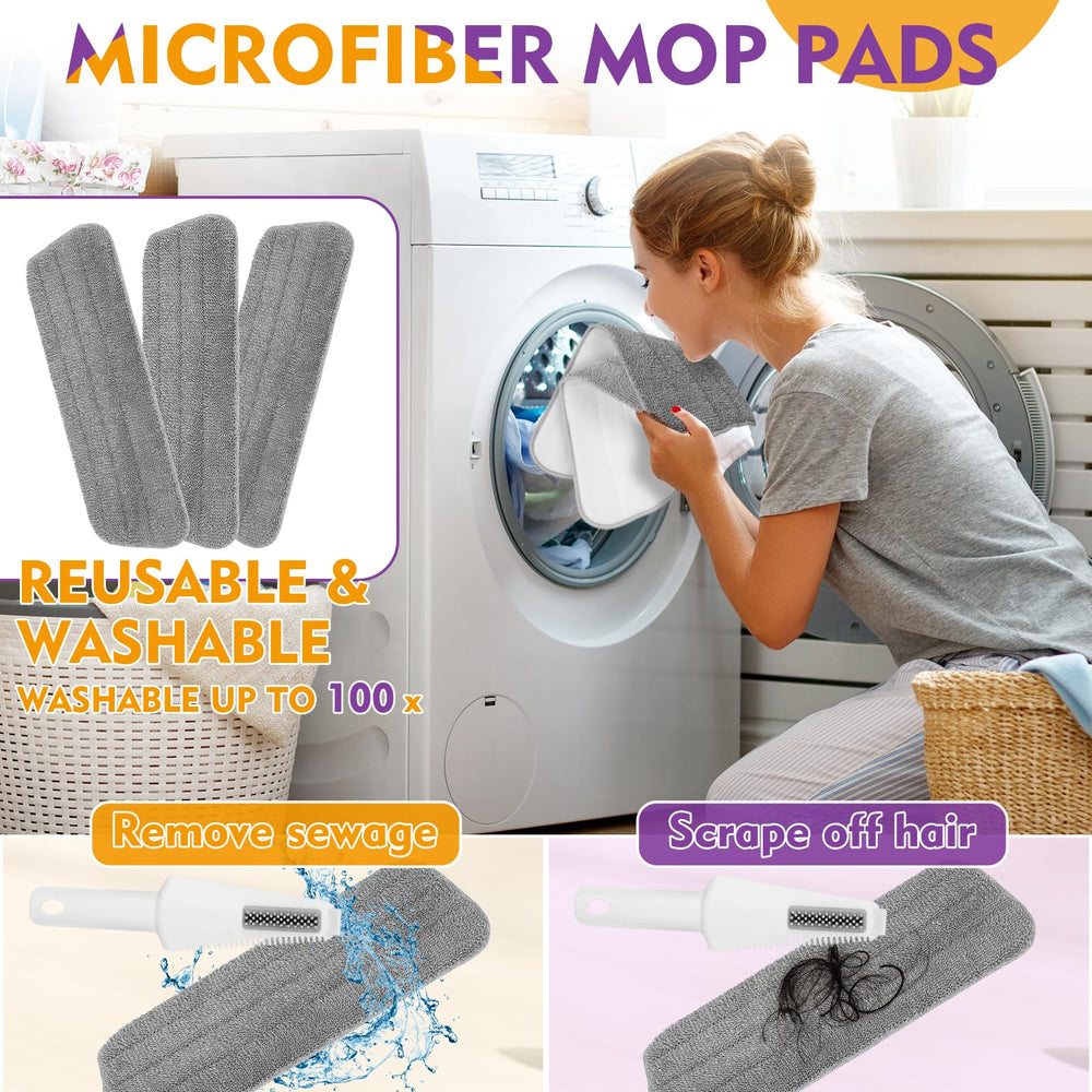 CLDREAM three washable pads displayed to ensure hygienic room rotation