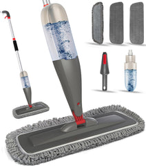 CLDREAM spray mop front view showing compact design and convenience