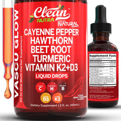 Clean Nutraceuticals front packaging showing bottle and brand benefit