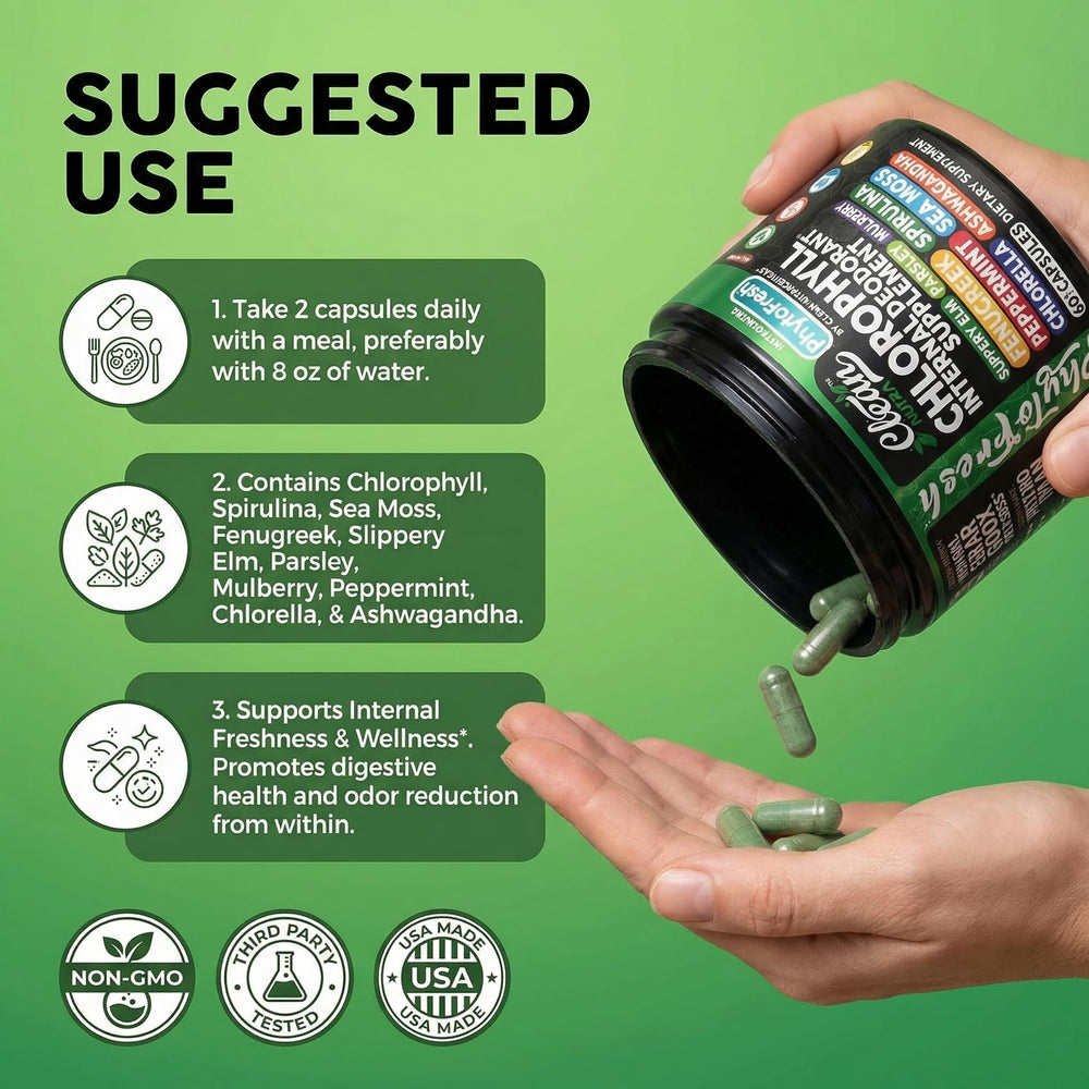 Clean Nutraceuticals capsules in palm showing travel-friendly portioning