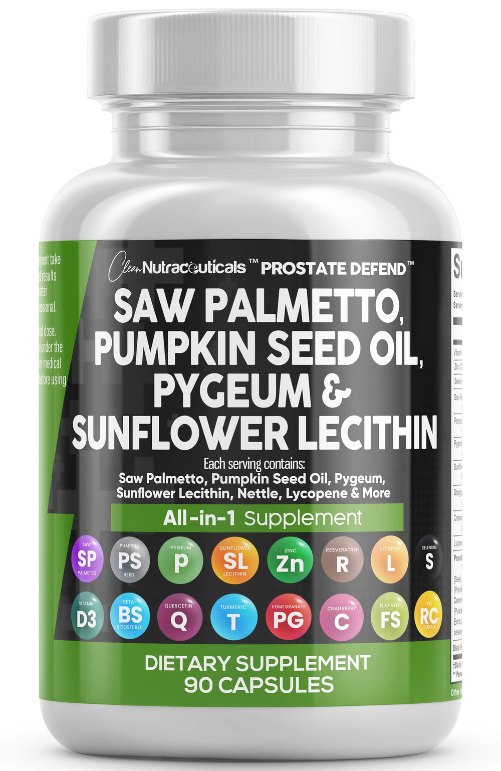 Clean Nutraceuticals front packaging showing product benefits and branding