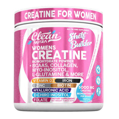 Clean Nutraceuticals front packaging showing tropical orange label and benefits