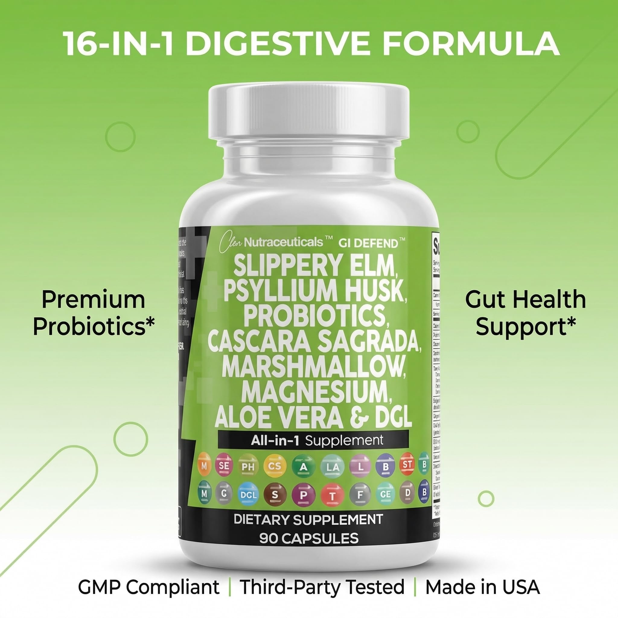 Clean Nutraceuticals GI Defend on a kitchen counter suggesting daily use with meals