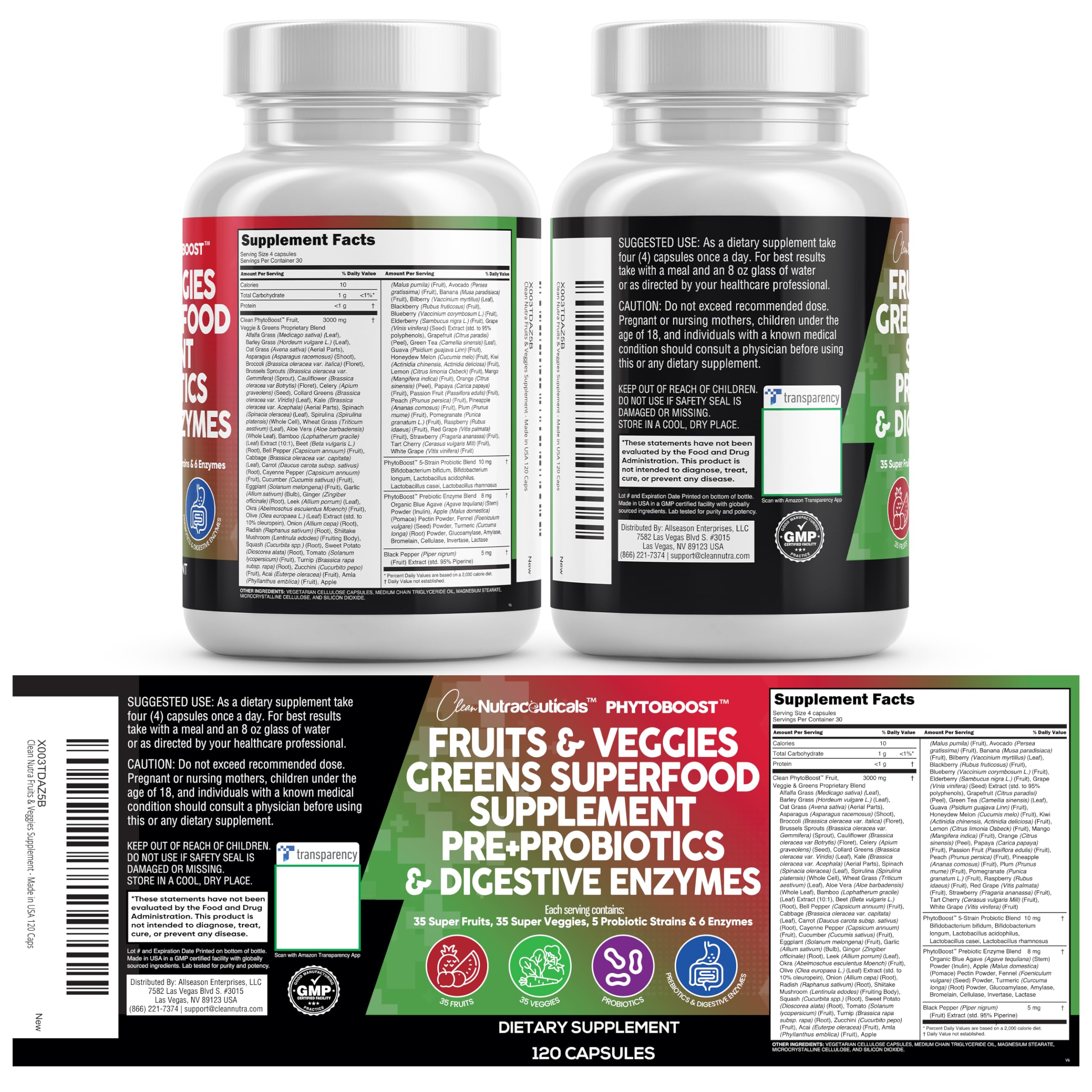 Lifestyle kitchen scene with Clean Nutraceuticals bottle on counter to show everyday use benefit