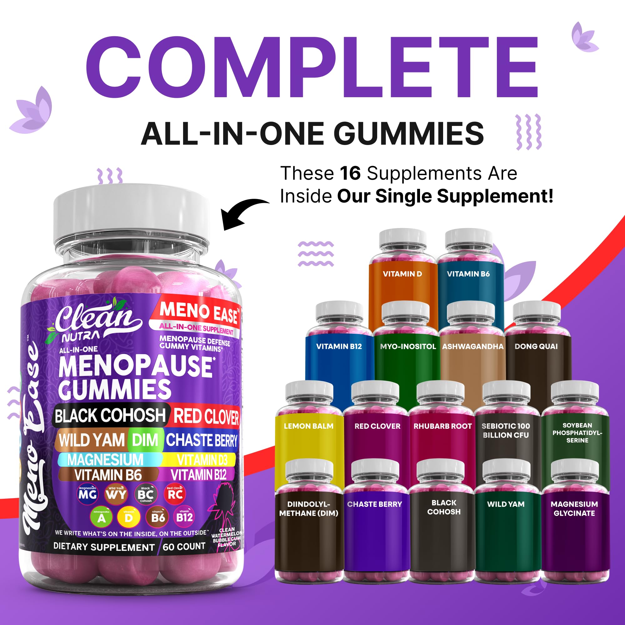 Clean Nutraceuticals gummy texture squeezed to show soft consistency