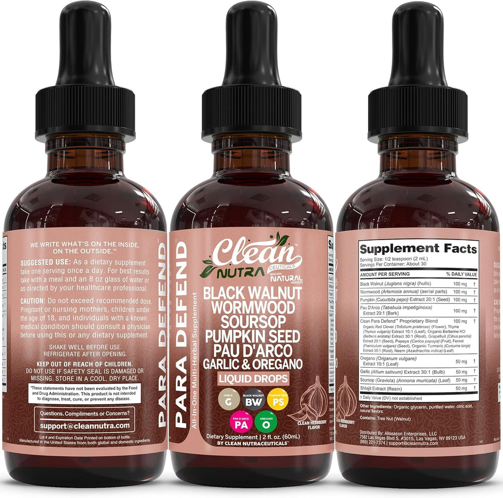 Clean Nutraceuticals pumpkin seed and garlic close-up emphasizing nutrient sources