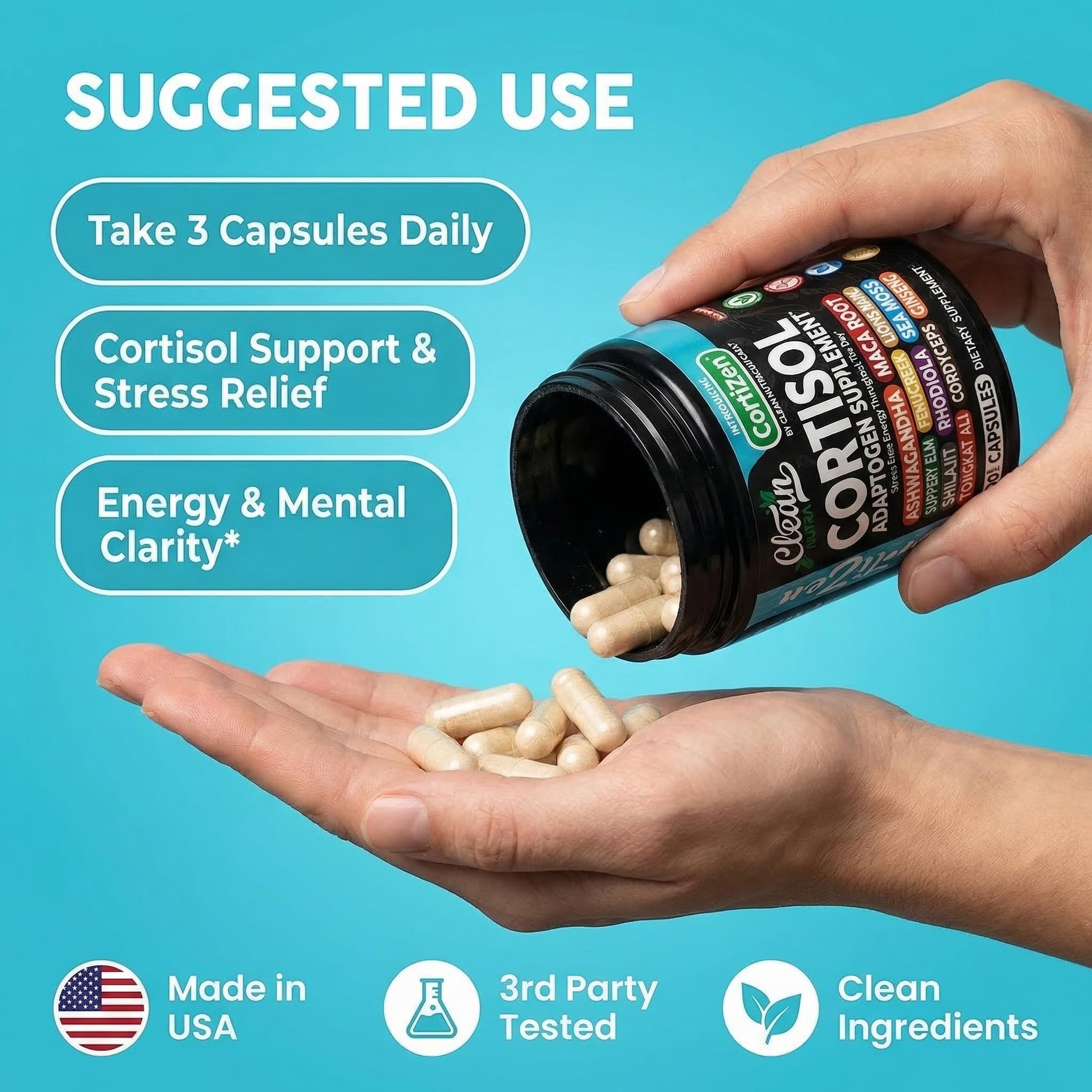 Clean Nutraceuticals sea moss and shilajit close-up highlighting mineral support
