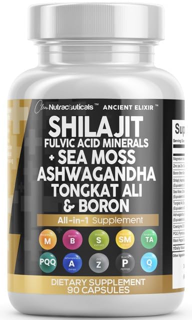 Clean Nutraceuticals bottle front packaging showing ingredients and 90-count benefit