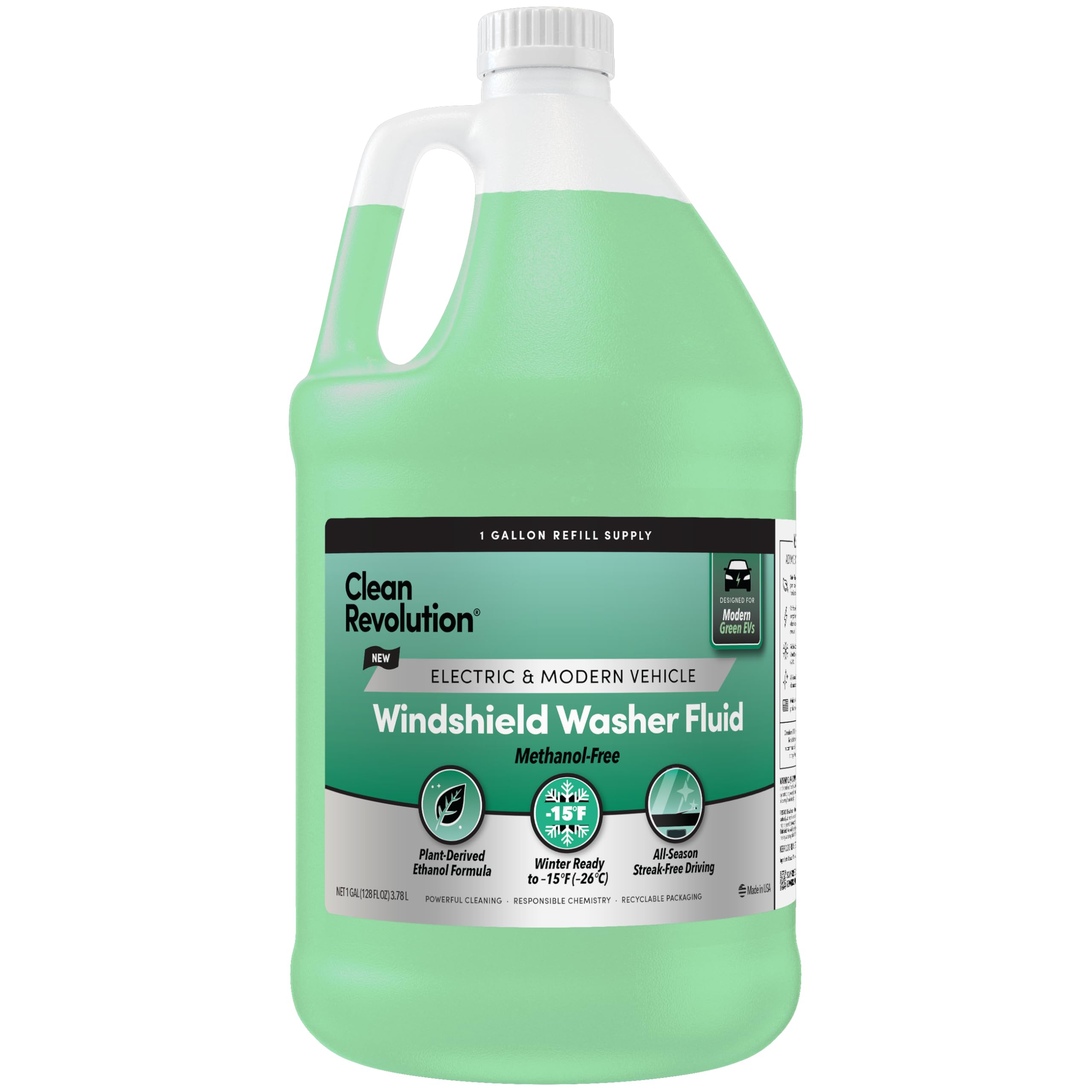 Clean Revolution front label showing product name and benefits