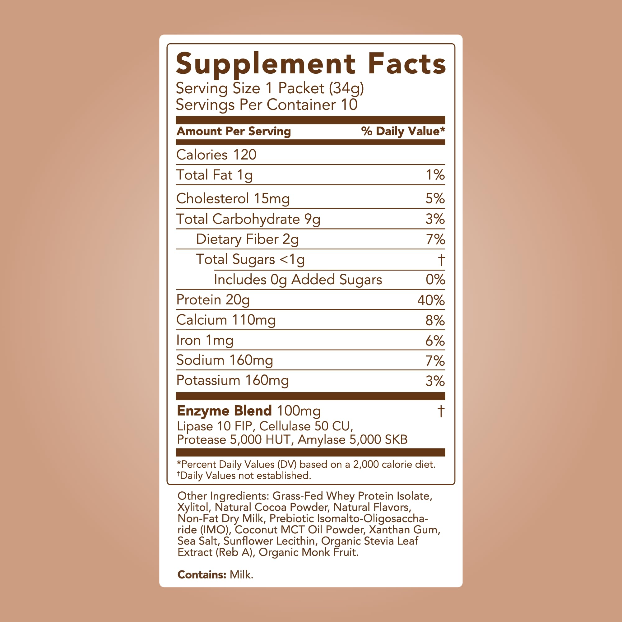 Clean Simple Eats powder close-up showing fine texture for smooth mixing and creamy taste