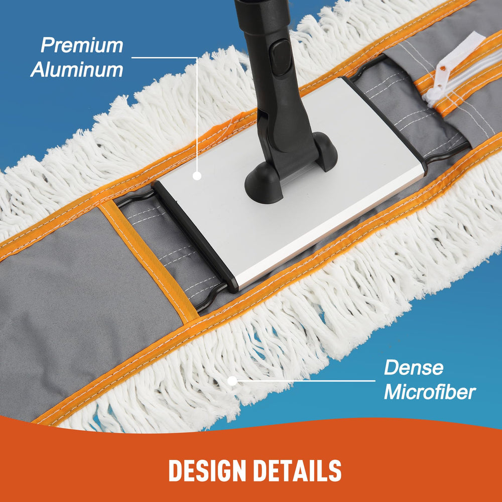 CLEANHOME heavy-duty stitching detail improving pad durability and lifespan