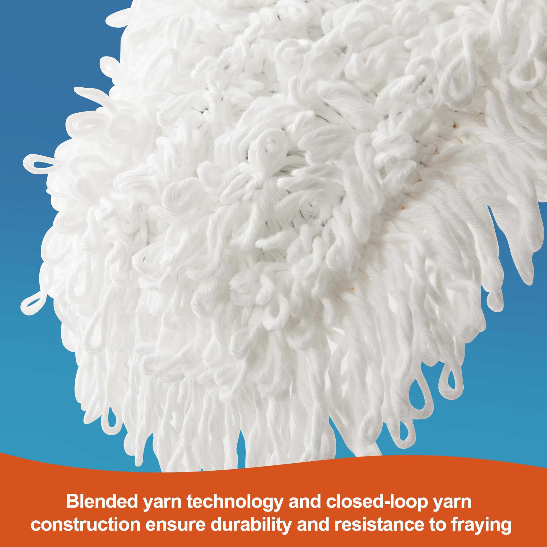 CLEANHOME mop in use on hardwood floor illustrating scratch-free cleaning efficiency