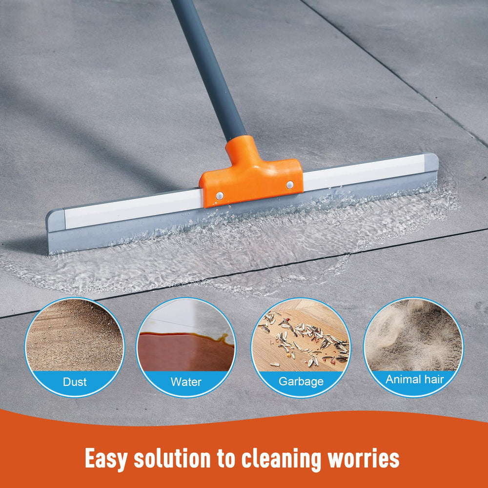 CLEANHOME angled head detail for improved ergonomic push and reach