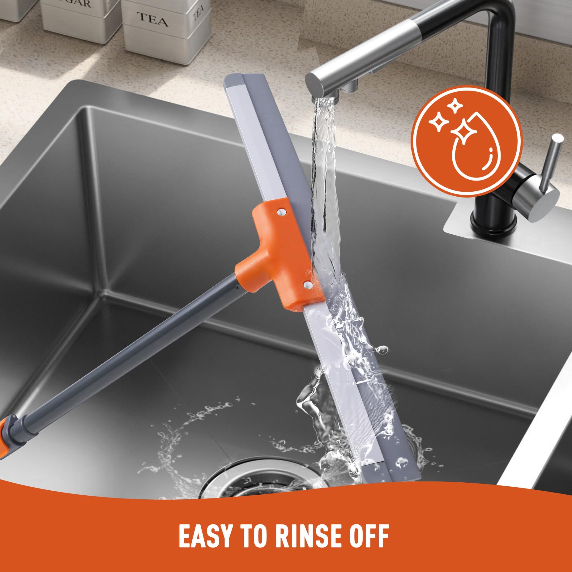 CLEANHOME product packaging and label highlighting heavy-duty features