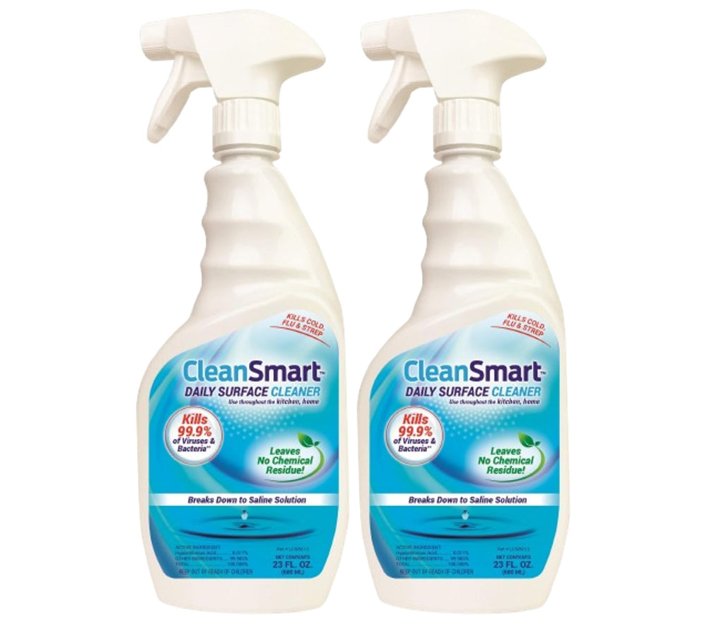 CleanSmart front packaging showing 23 oz bottle and brand visibility for easy identification