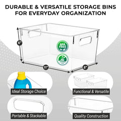 ClearSpace storage bin organizing fridge shelf to maximize chilled space benefit