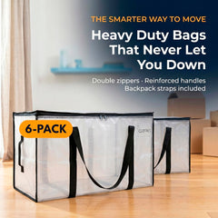 ClearSpace zipper and top handle detail offering secure closure benefit