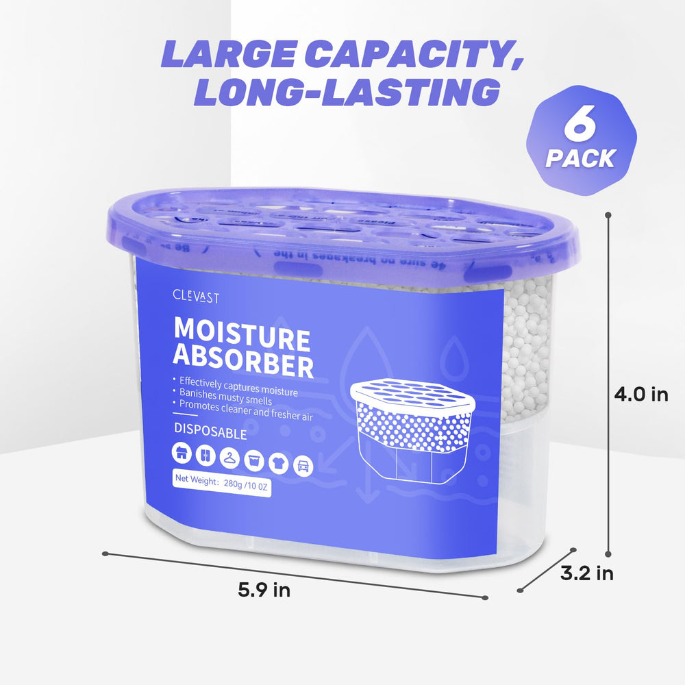 CLEVAST transparent collection reservoir with liquid visible for easy monitoring benefit