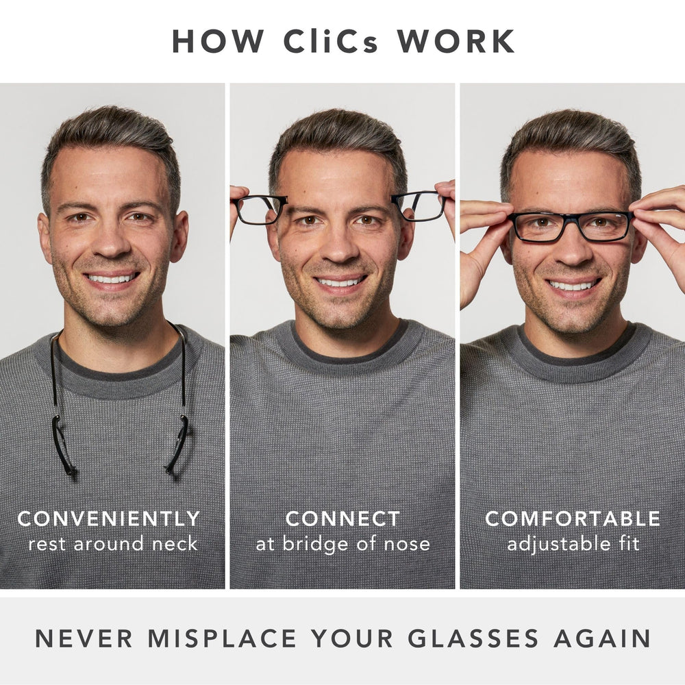 Clic close-up of rigid headband highlighting durable shape retention benefit