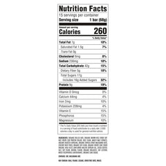CLIF BAR 15-count box opened to display individually wrapped bars for convenience