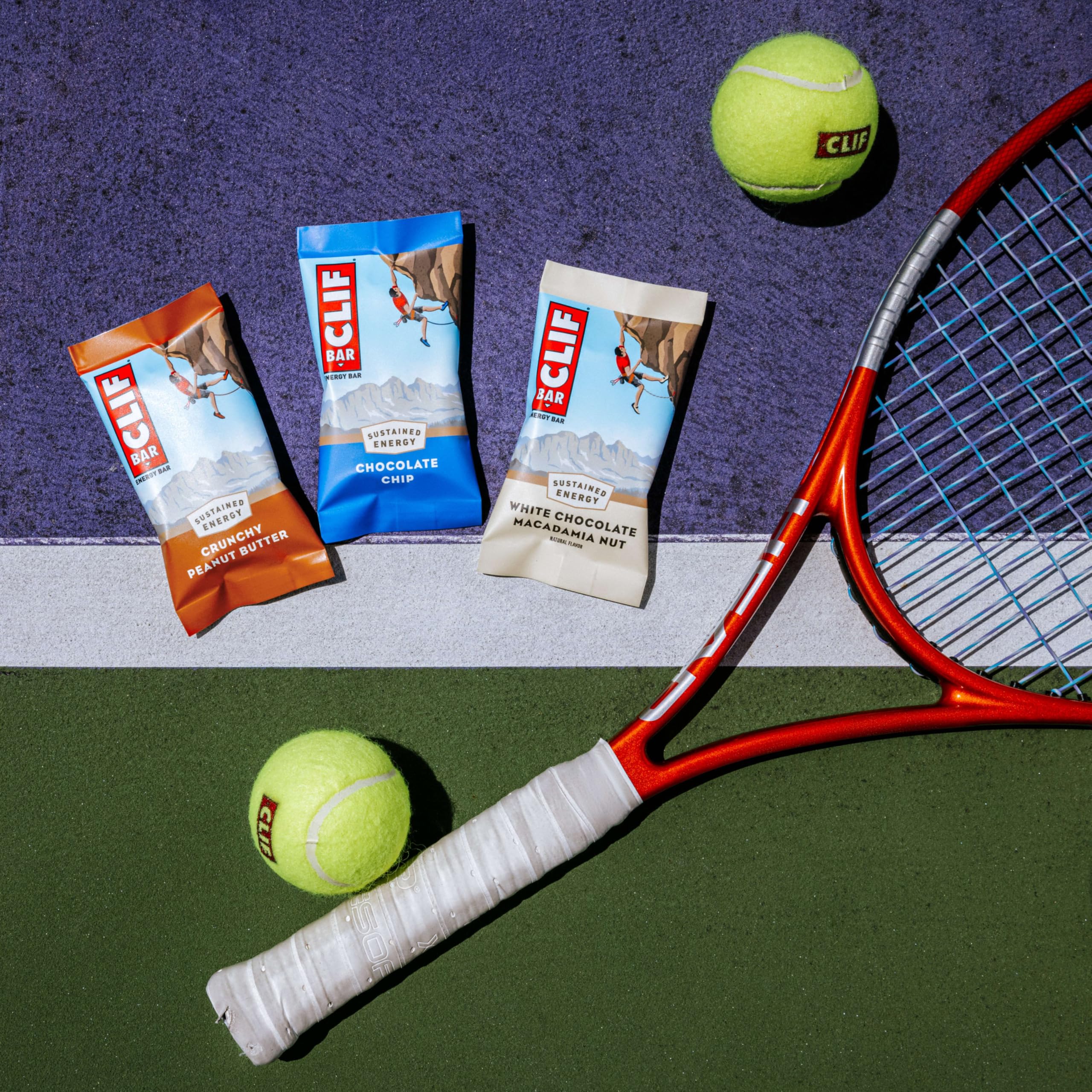 CLIF BAR bar inside a backpack ready for hiking to provide sustained calories