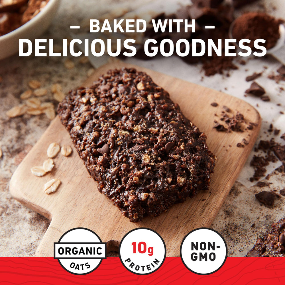 CLIF Bar ingredient label showing organic oats and non-GMO statement clearly