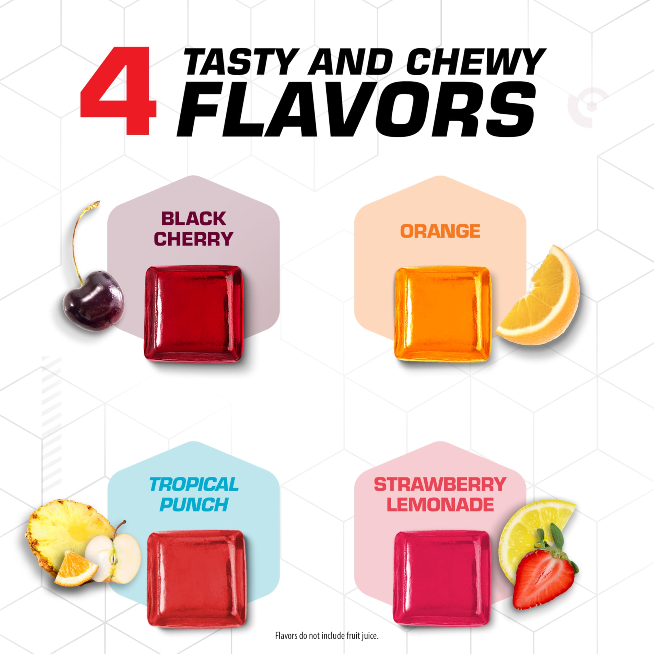 Clif Bloks ingredient label close-up showing non-GMO and clean ingredient benefit