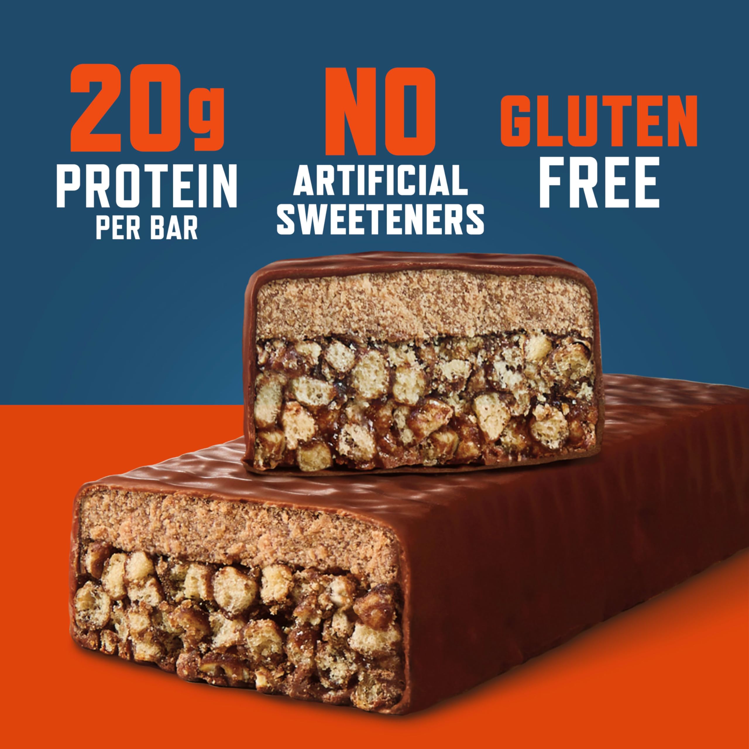 CLIF BUILDER'S twelve-count box ready for stocking up and convenience