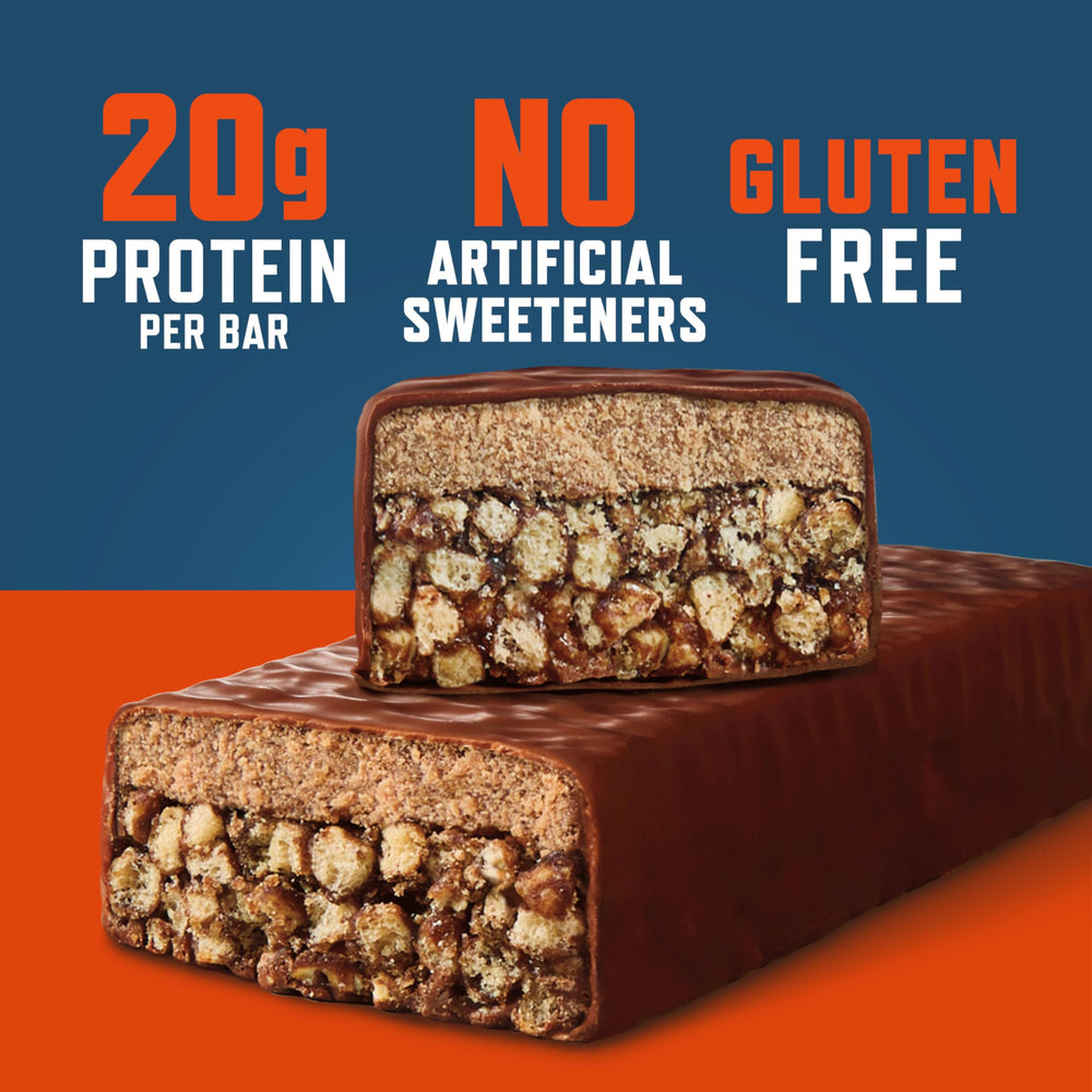 CLIF BUILDER'S twelve-count box ready for stocking up and convenience