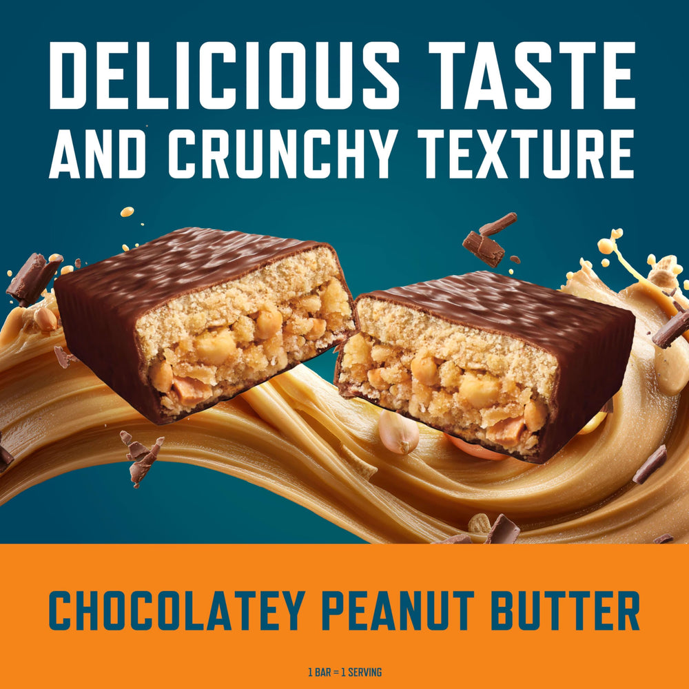 CLIF BUILDERS nutrition label highlighting protein content and macros