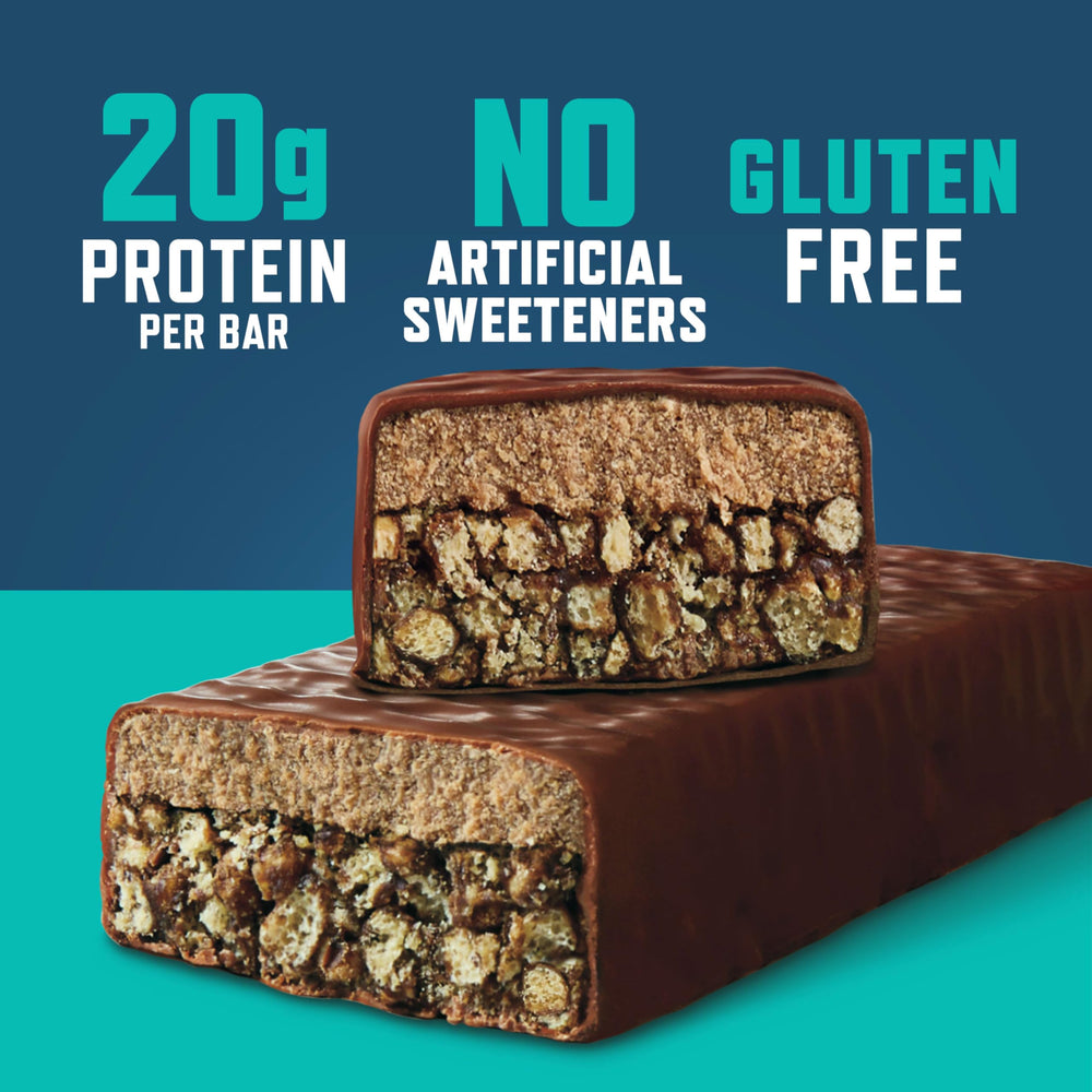 CLIF BUILDERS twelve-bar pack arranged to show quantity and convenience